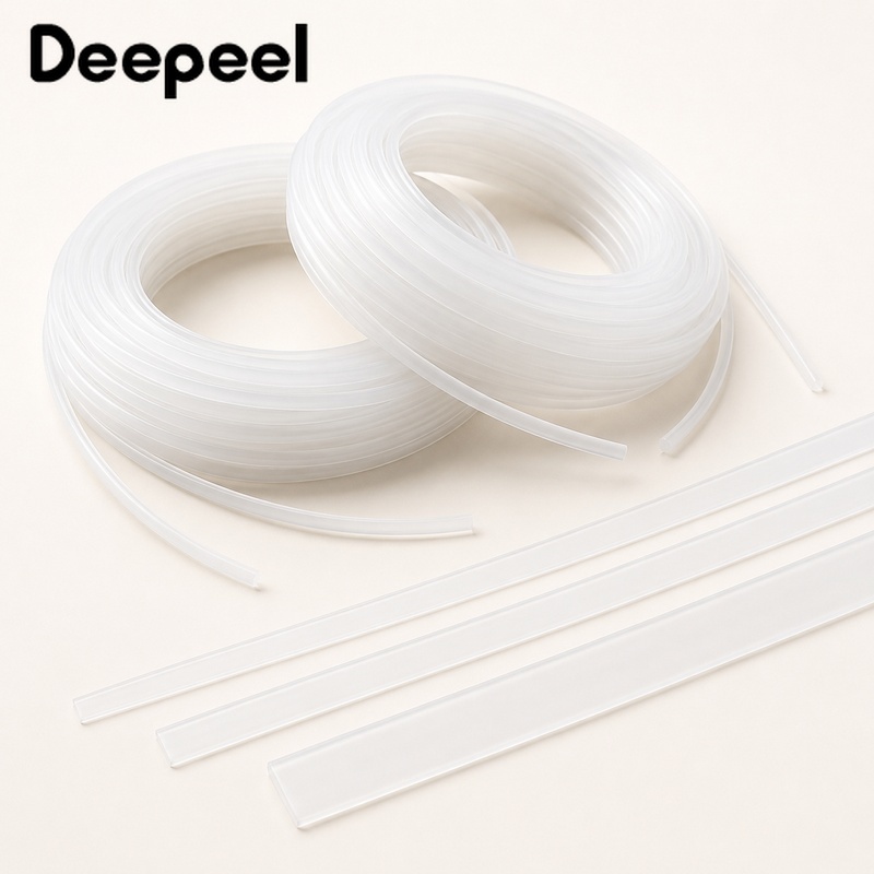 Textile Sewing Support - 10M 6-12mm 투명 플라스틱 코르셋 본딩
