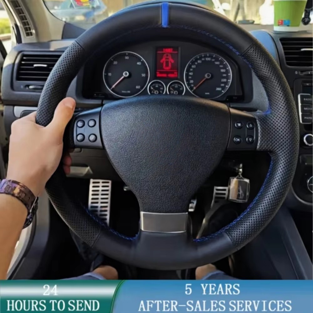 Sewing Gt - 핸드메이드 천공 마이크로파이버 가죽 Mk5 GTI