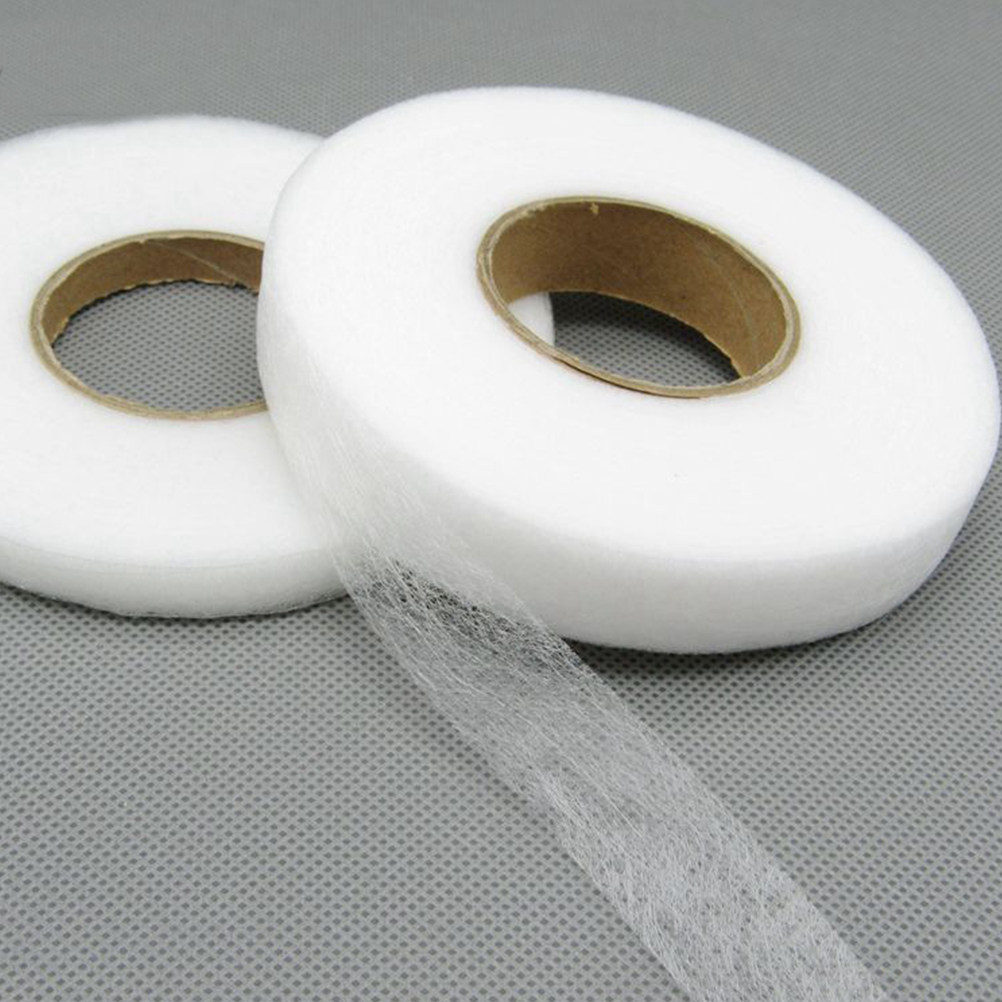 Hem Tape Fusible - 4롤 양면 접착 테이프 (의류 부자재,
