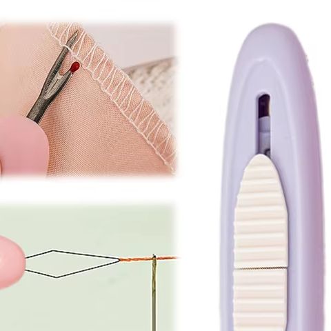 Seam Ripper Tool - 2 in 1 바늘 꿰는 도구
