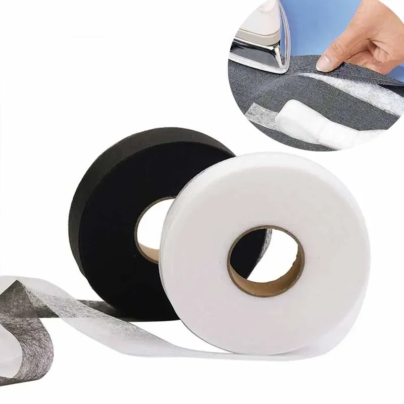 Hem Tape Fusible - 양면 부직포 인터라이닝 접착 원단 천
