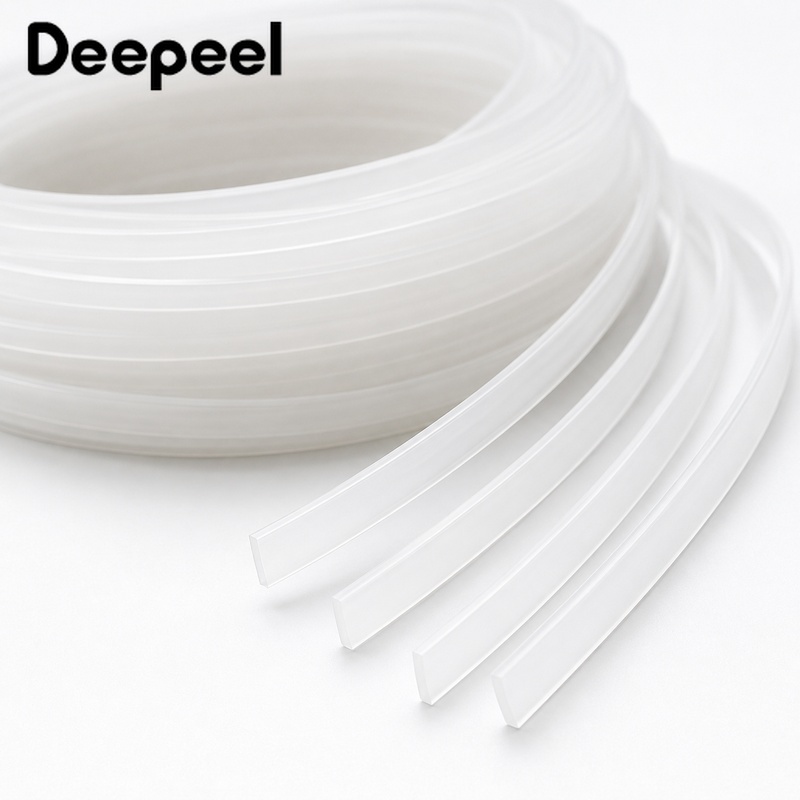 10M 6-12mm 투명 플라스틱 코르셋 본딩 유연 지 - Textile Sewing Support 리뷰 및 가격