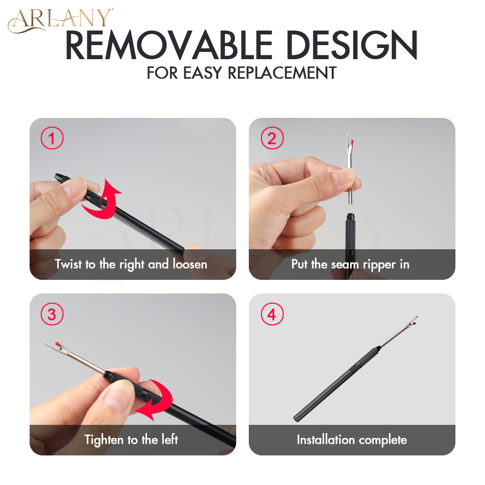 ARLANY 2-in-1 헤어 익스텐션용 심 리퍼 키트 - Seam Ripper Tool 리뷰 및 가격