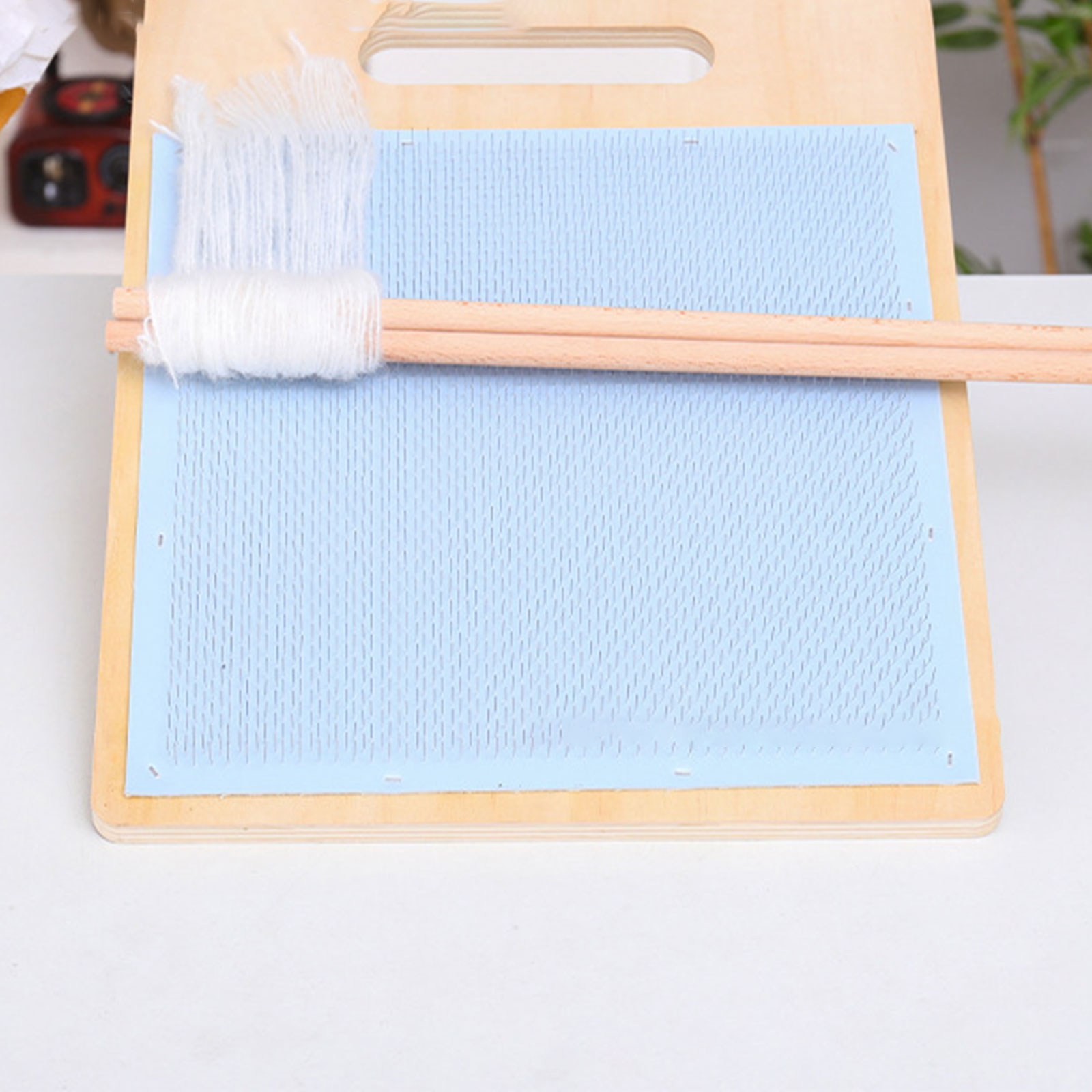 울 혼합 보드 나무 울 혼합 빗 세트 회전식 섬유사 보 - Textile Sewing Support 리뷰 및 가격