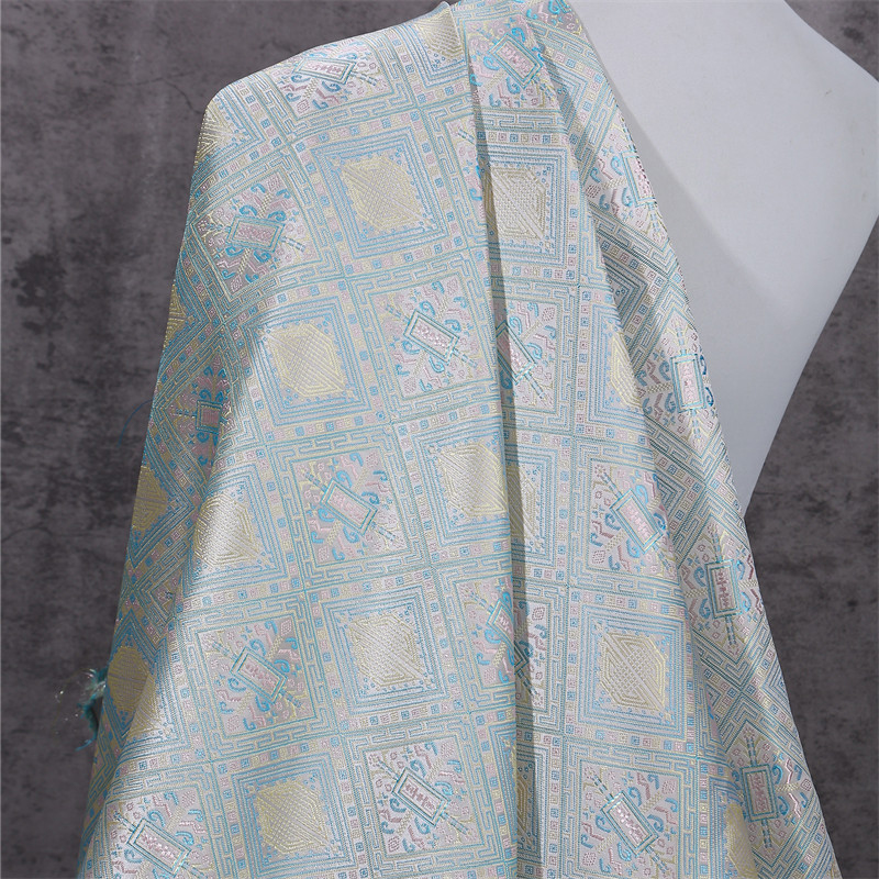 중국 스타일 자카드 브로케이드 실크 새틴 원단, 고대  - Sewing Fabric 리뷰 및 가격