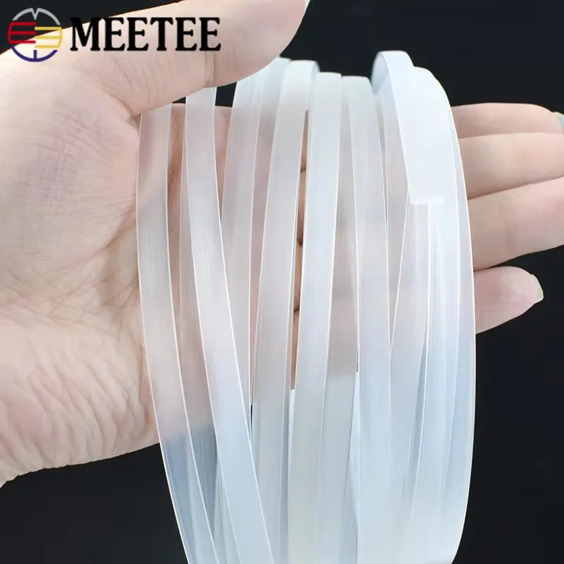 20M 4-12mm 투명 플라스틱 코르셋 보닝 웨빙 브 - Textile Sewing Support 리뷰 및 가격