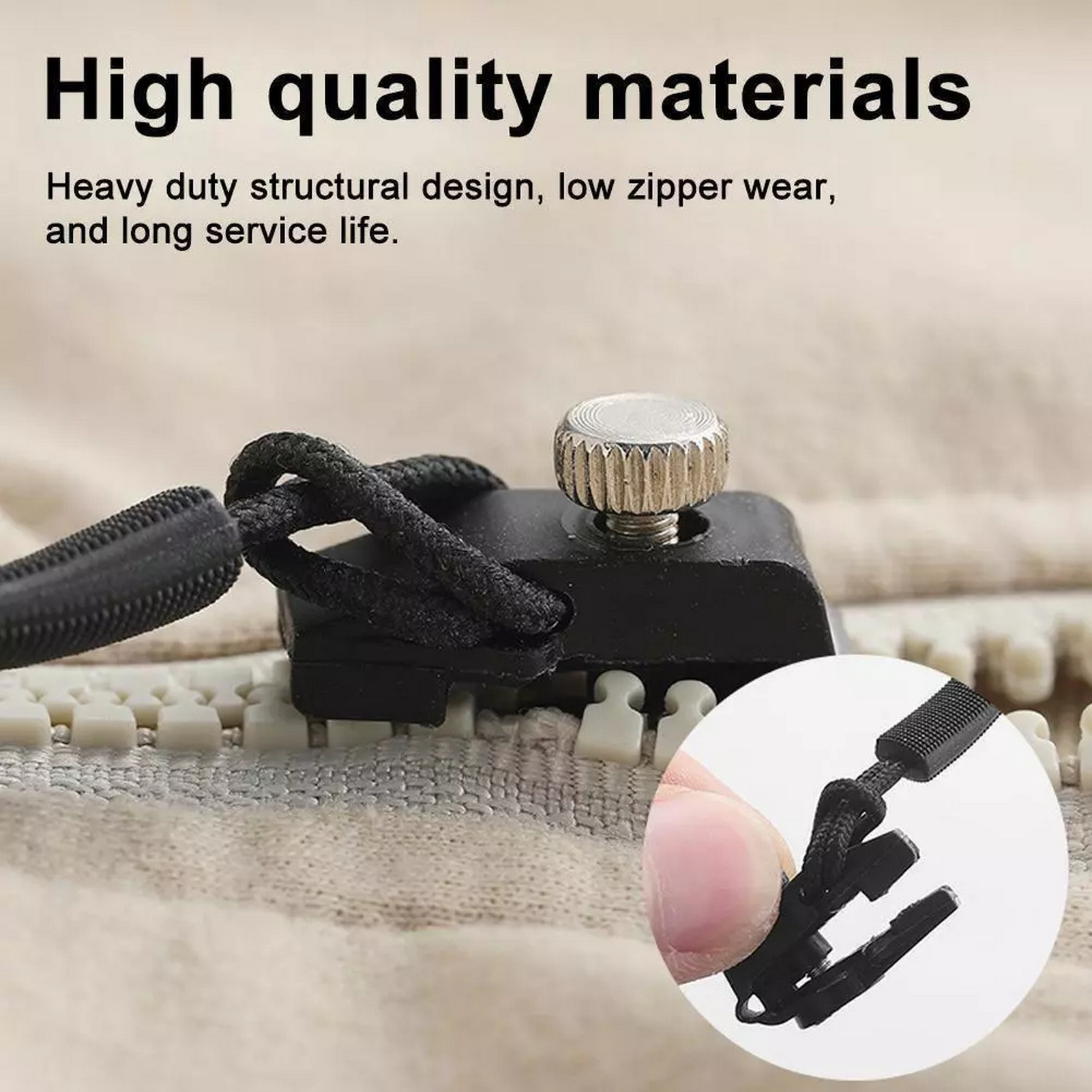 유니버설 지퍼 수리 키트 빠른 즉시 탈착식 지퍼 헤드  - Sewing Jackets 리뷰 및 가격