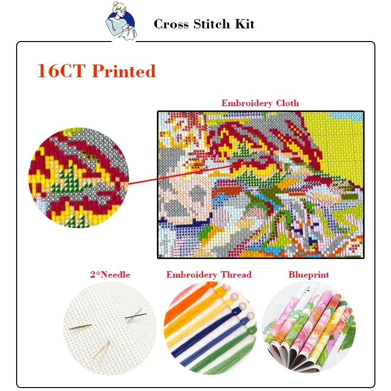 눈사람 패턴 만들기 JoySunday 프린트된 십자수  - Textile Sewing Patterns 리뷰 및 가격
