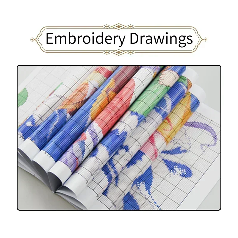 크로스 스티치 키트 전설 - 오렌지 HD 패턴 계산 스 - Textile Sewing Patterns 리뷰 및 가격