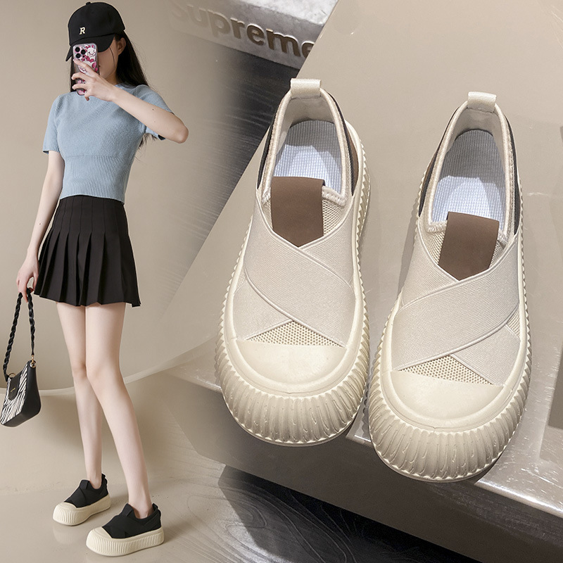 2026 뉴 레트로 캐주얼 슈즈, 한국 스타일 통기성  - Sewing Net 리뷰 및 가격