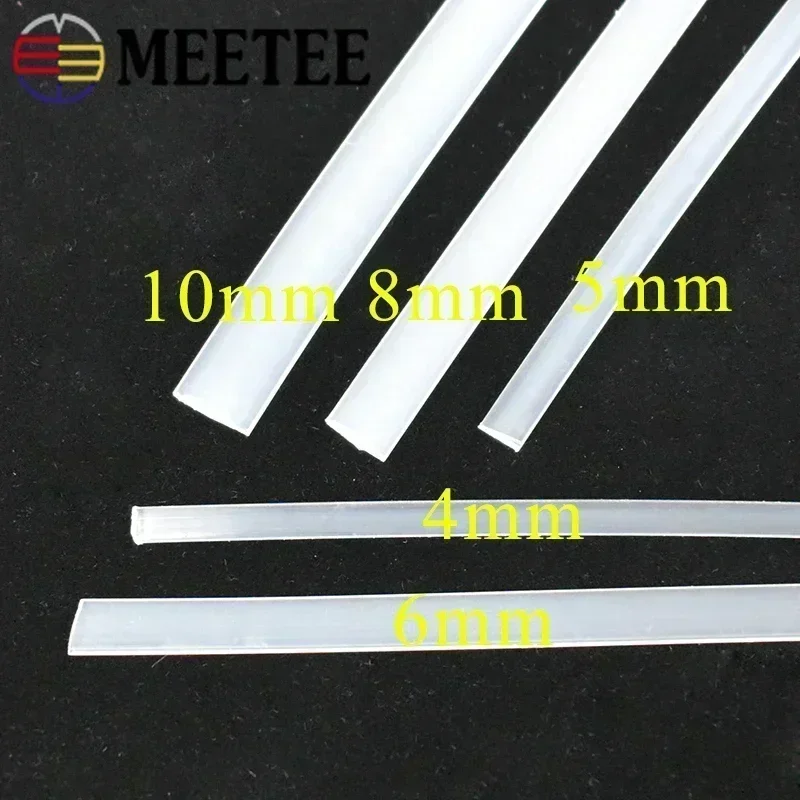 5 미터 Meetee 투명 플라스틱 코르셋 리본 웨빙  - Textile Sewing Support 리뷰 및 가격