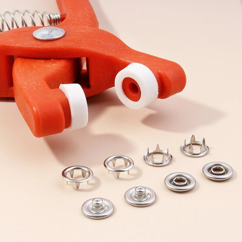 DIY 공예 재봉 도구, 중공 솔리드 메탈 스냅 버튼, - Textile Sewing Kit 리뷰 및 가격