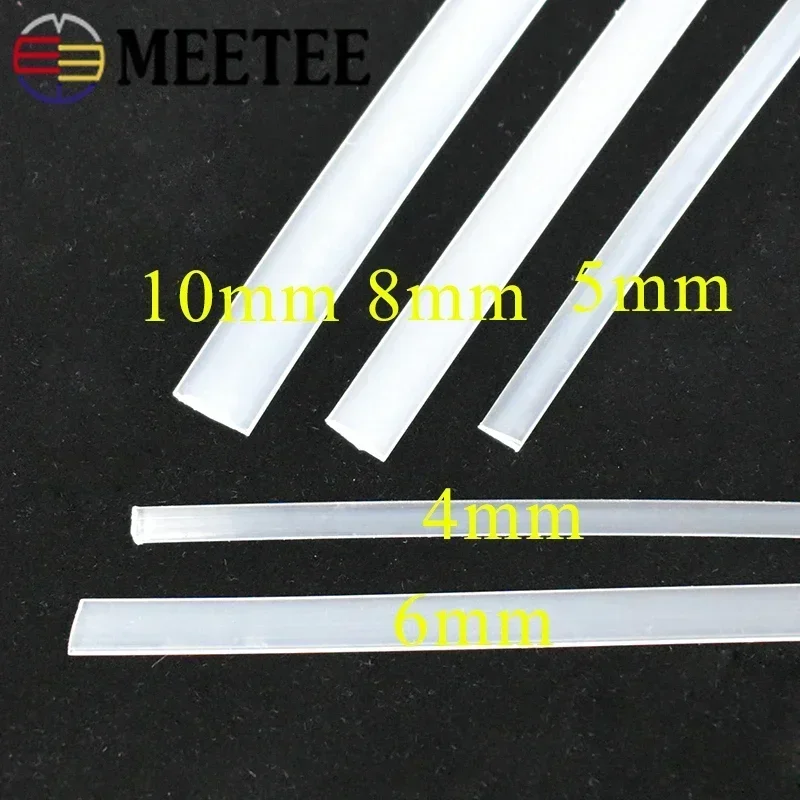 20미터 4-12mm 투명 PP 플라스틱 코르셋 보닝  - Textile Sewing Support 리뷰 및 가격