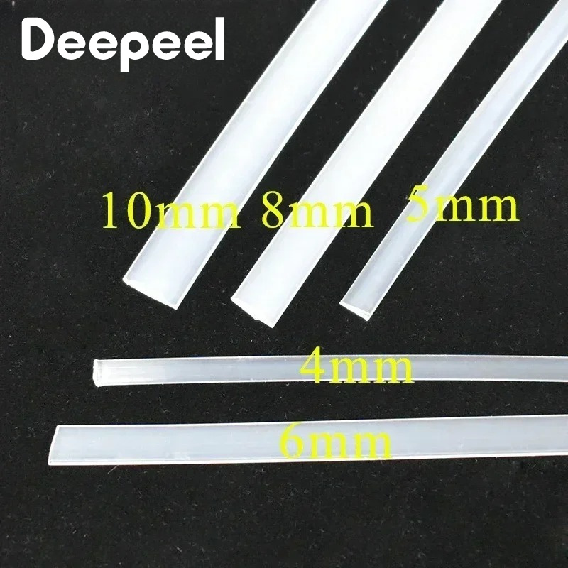 20미터 4-12mm 투명 PP 코르셋 보닝 테이프 플 - Textile Sewing Support 리뷰 및 가격
