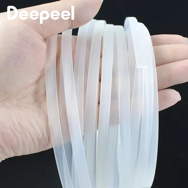 20미터 4-12mm 투명 PP 코르셋 보닝 테이프 플 - Textile Sewing Support 리뷰 및 가격