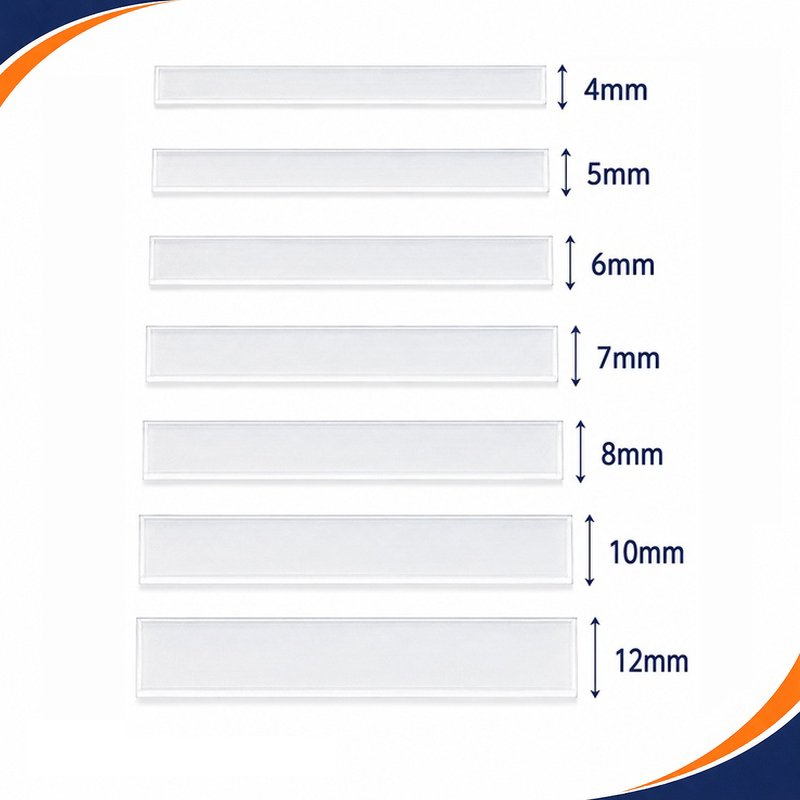 20미터 4-12mm 투명 PP 플라스틱 코르셋 보닝  - Textile Sewing Support 리뷰 및 가격