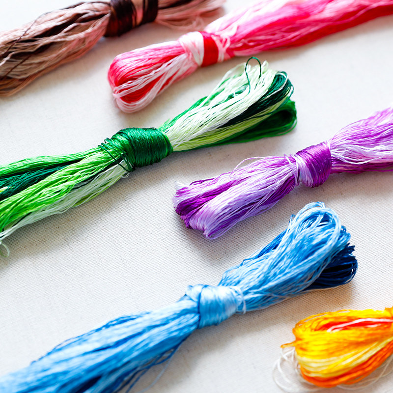 20m 수저우 자수 실크실 8가지 색상 각 색상별 DI - Textile Sewing Kit 리뷰 및 가격