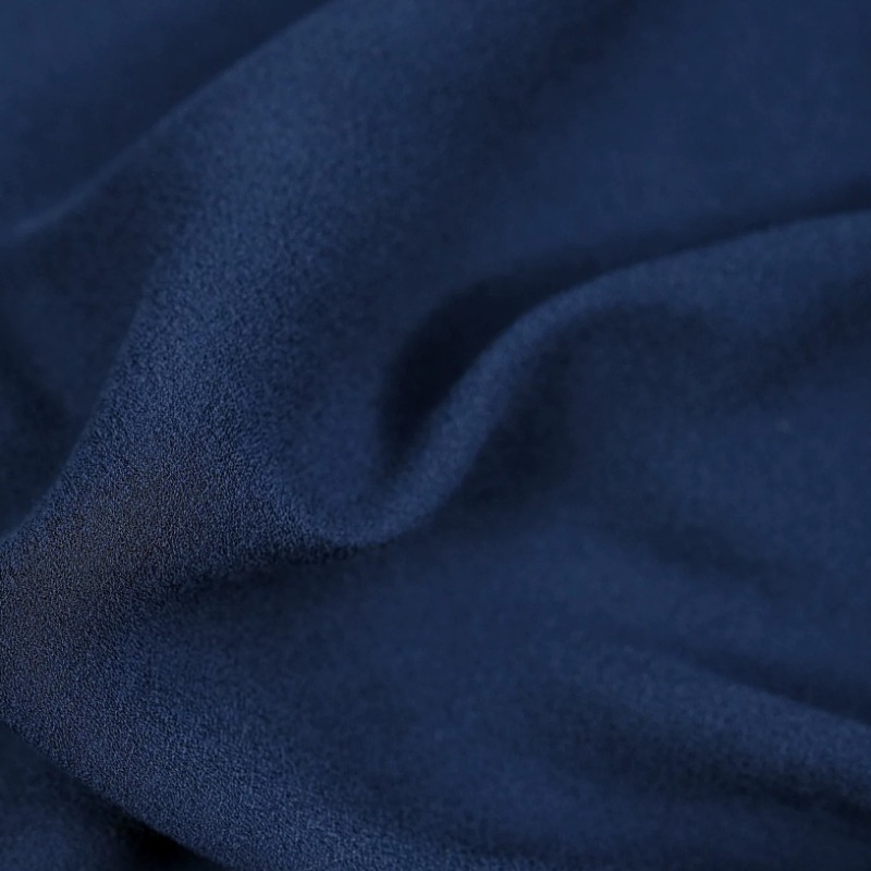 프리미엄 샌드워시드 린넨 새틴 원단 딥 블루 솔리드 드 - Sewing Fabric 리뷰 및 가격