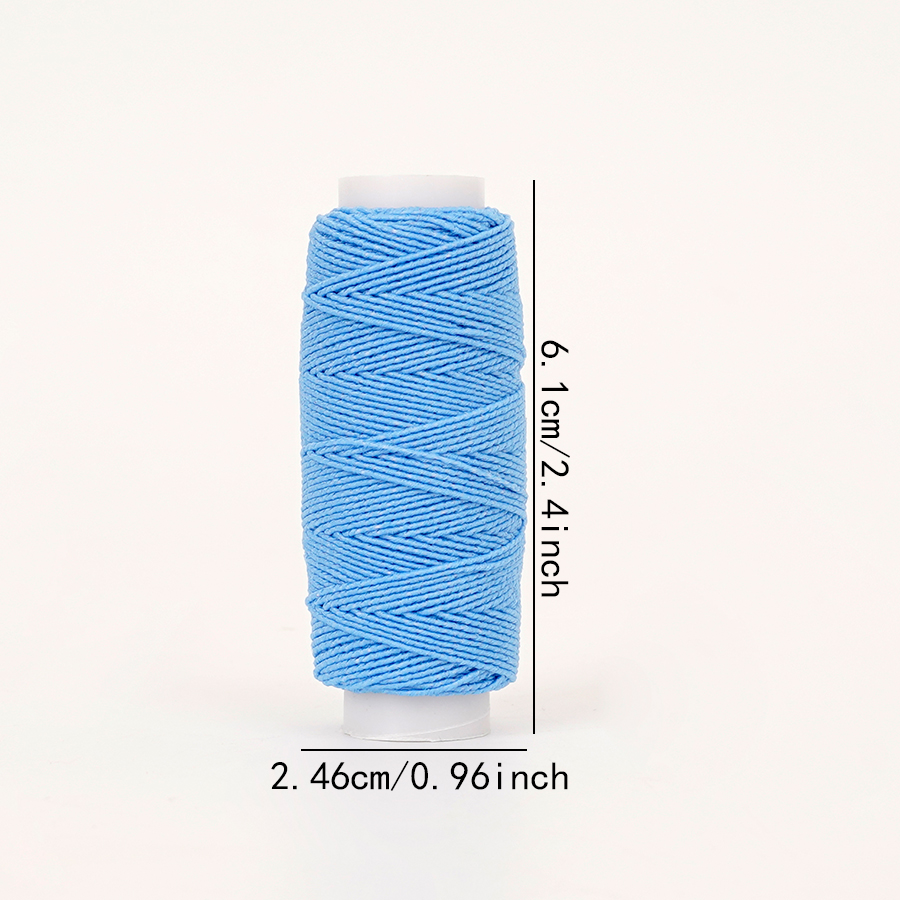 18색 0.6mm 초미세 탄성 실, 20m 고신축 재봉 - Sewing Machine Yarn 리뷰 및 가격