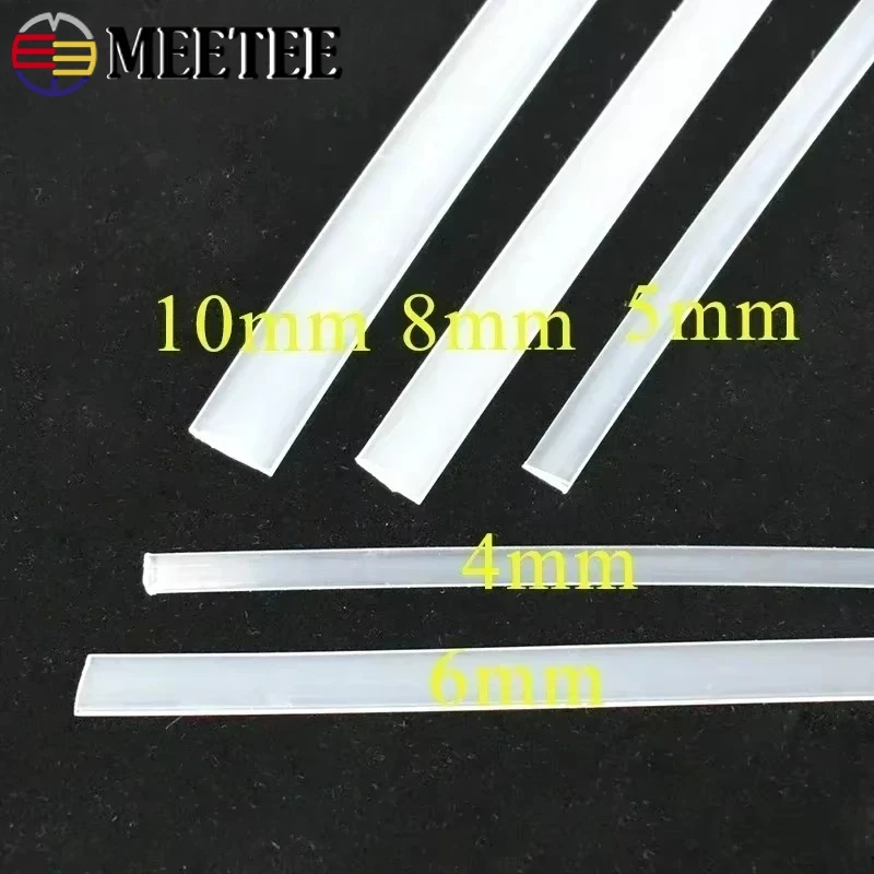 10/20M 투명 재봉용 플라스틱 리본 4-12mm 브 - Textile Sewing Support 리뷰 및 가격