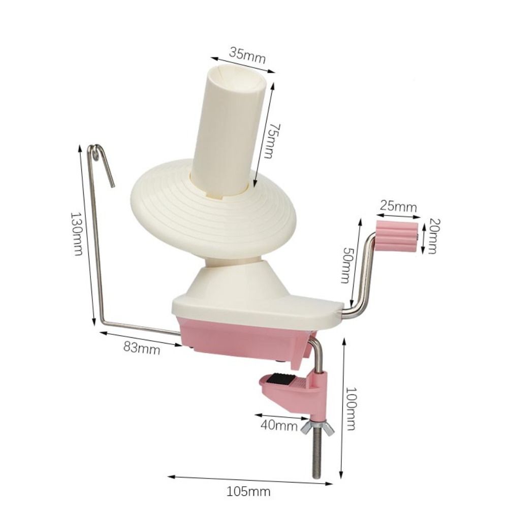 휴대용 수동 양모 와인더 홀더 플라스틱 휴대용 양모 볼 - Sewing Machine Yarn 리뷰 및 가격