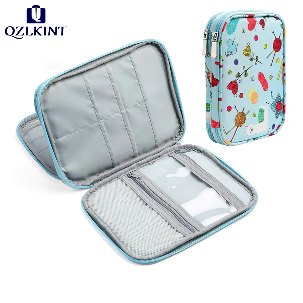 빈 뜨개질 바늘 케이스 여행용 보관 주최자 원형 뜨개질 - Textile Sewing Kit 리뷰 및 가격