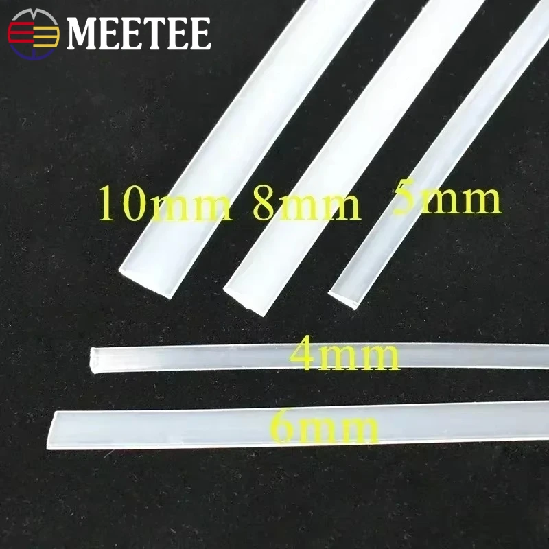 10M Meetee 4-12mm 투명 PP 플라스틱 코 - Textile Sewing Support 리뷰 및 가격