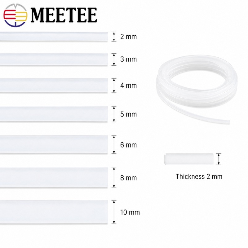 미티 10미터 투명 폴리에스터 플라스틱 코르셋 본딩 4 - Textile Sewing Support 리뷰 및 가격
