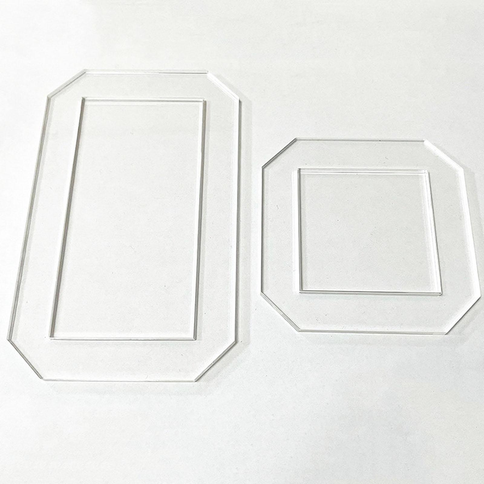 2Pcs 퀼팅 템플릿 퀼트 스텐실 자 DIY 공예 용품 - Quilting Ruler Square 리뷰 및 가격