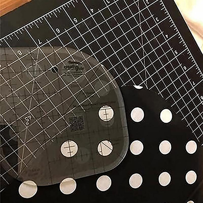 곡선 코너 커터 퀼트 눈금자 둥근 가장자리가있는 아크릴 - Quilting Ruler Square 리뷰 및 가격