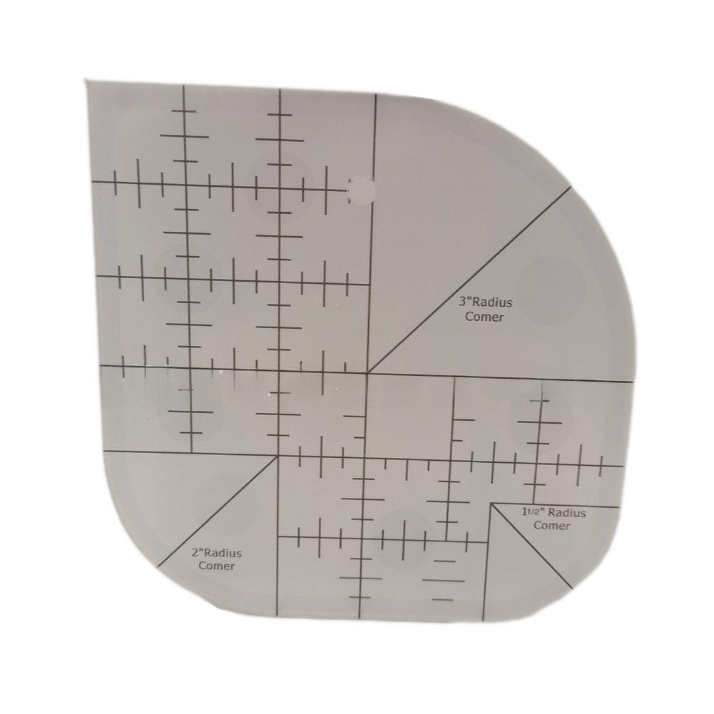 미터 사각형용 아크릴 재질 15.24x15.24cm 반 - Quilting Ruler Square 리뷰 및 가격