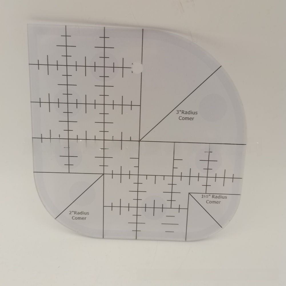 미터 사각형용 아크릴 재질 15.24x15.24cm 반 - Quilting Ruler Square 리뷰 및 가격